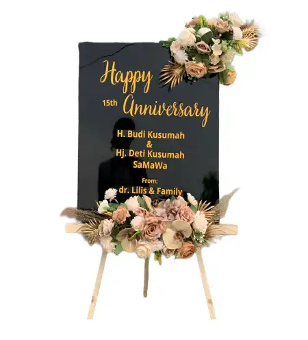 Papan Bunga Akrilik Nglegi